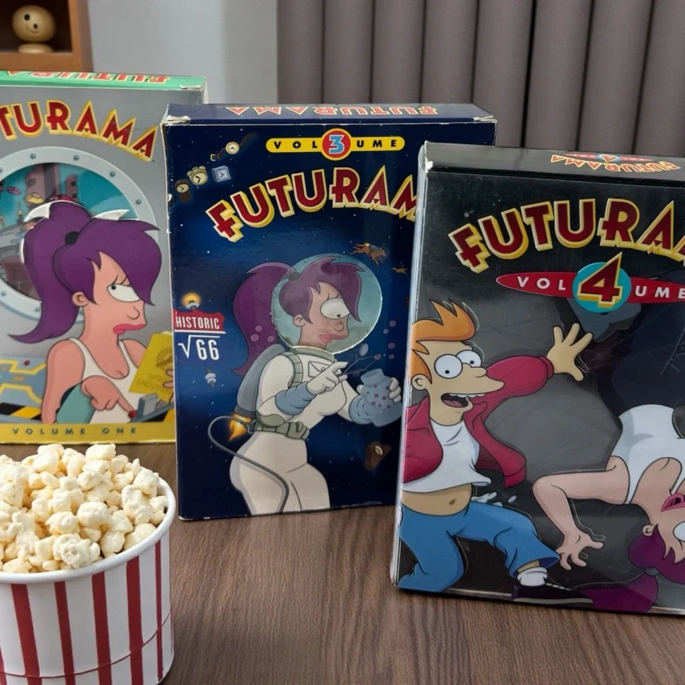 Futurama DVD Box Set Volumes 1, 3, and 4